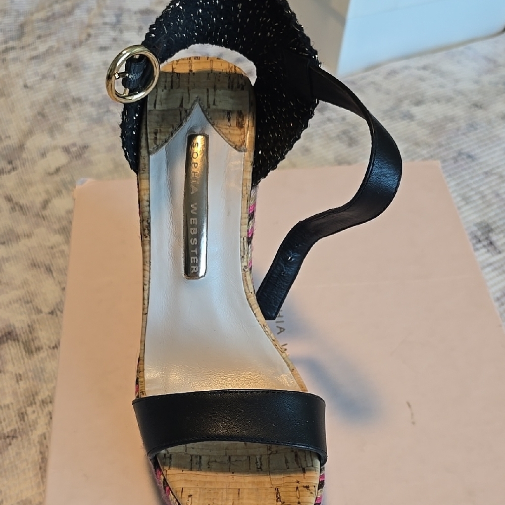 Sophia Webster Black Women's Sandals